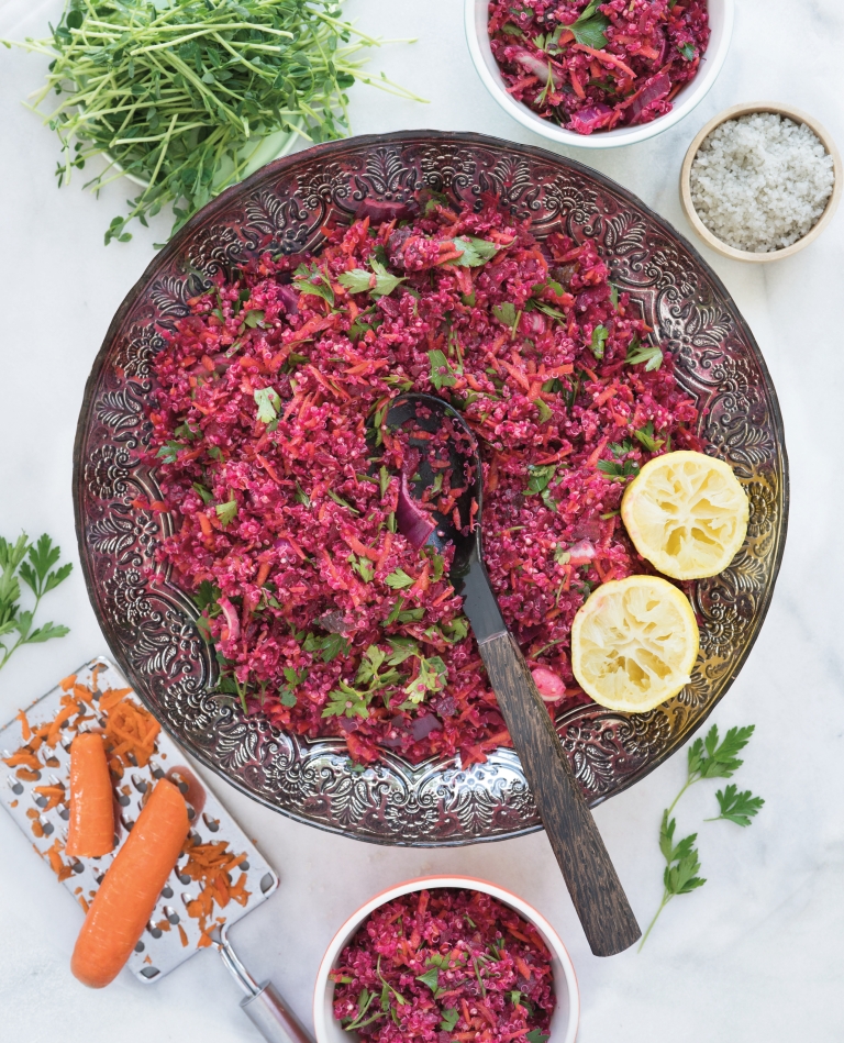 Crunchy Beet & Quinoa Salad: A Colourful, Crunchy, Anti-inflammatory Recipe 6 Beet Quinoa Salad Recipe